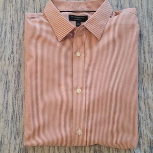 Banana Republic slim fit non iron long sleeve dress shirt xl. tag also reflects